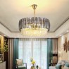 Crystal Gold Ceiling Light Luxury Pendant Light For Living Room Hotel Lobby