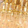 Crystal Gold Ceiling Light Luxury Pendant Light For Living Room Hotel Lobby