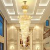 Large Ceiling Light Living Room Hotel Lobby Sparkling Pendant Light