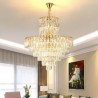 Contemporary Ceiling Light Fixtures for Living Room Restaurant Modern Crystal Pendant Light