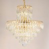 Contemporary Ceiling Light Fixtures for Living Room Restaurant Modern Crystal Pendant Light