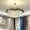 Contemporary Ceiling Light Fixtures for Living Room Dining Room with Crystal Pendant Light