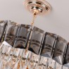 Contemporary Ceiling Light Fixtures for Living Room Dining Room with Crystal Pendant Light