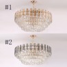 Modern K9 Crystal European Pendant Light for Living Room Hotel