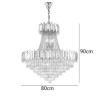 Ceiling Light for Living Room Hotel Classic K9 Crystal Pendant Light