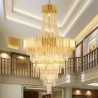 Beautiful Crystal Pendant Light Fixture For Living Room Hotel