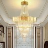 Beautiful Crystal Pendant Light Fixture For Living Room Hotel