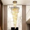 Hanging Light Living Room Hotel Modern Crystal Luxury Pendant Light