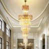 Modern Spectacular K9 Ceiling Light Living Room Hotel European Pendant Light