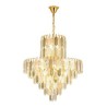 Dining Room Living Room Hotel Modern Crystal Pendant Light Contemporary Ceiling Lamp