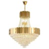 Bedroom Dinning Room Modern Crystal Gold K9 Hanging Pendant Ceiling Light