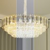 12/16 Light Crystal Pendant Light Luxury Ceiling Lighting for Living Room Bedroom