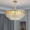 9/12/16 Light Luxury Pendant Light Crystal Ceiling Lighting Fixture for Dining Room