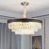 9/12/16 Light Modern Pendant Light Crystal Ceiling Light for Bedroom Living Room