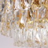 Crystal Round Ceiling Light European Pendant Light for Living Room Dining Room