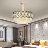 Modern Lacy Ceiling Light Fixtures for Living Room Bedroom Crystal Pendant Light