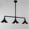 Country Rustic Style 3 Light Retro Industrial Vintage Water Pipe Pendant Light Chandelier