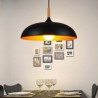 Minimalist Decorative Light Fixture Modern Pendant Light Black/White