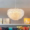 Decorative Feather Pendant Light Fixture