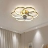 For Living Room Bedroom Ceiling Fans With Light Chandeliers Ventilateur