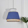 Bamboo Weave Lighting 1 Light Dress Lamphade Pendant Lamp