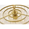 Simple Golden Light Fixture Decorative Shell Pendant Light