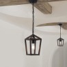 Retro Wooden Pendant Light Hallway Bedroom Light