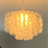 White Color Shell Pendant Light Decorative Lighting for Living Room