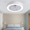 Invisible Ceiling Fan With Light For Restaurant Bedroom Ultra-thin Ceiling Fan Light