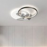 Modern Art Deco Lighting Fixtures For Living Room Bedroom LED Ceiling Fan Lamp