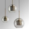 3-Light Ceiling Light Dining Room Kitchen Island Minimalist Glass Cluster Pendant Light