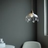 Single Light Pendant Light Bedroom Living Room Modern Minimalist Glass Pendant Lamp