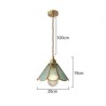 Modern Simple Glass Ceiling Light Bedroom Living Room Mini Glass Pendant Light