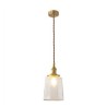 Decorative Ceiling Light Bedroom Living Room Modern Minimalist Glass Pendant Light