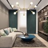 Brass Nordic Magic Bean Pendant Lamp Living Room Bedroom