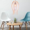 Nordic Wood Fish Pendant Light (DIY)