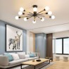 Nordic Pendant Light Bedroom Living Room Creative Magic Bean Log Pendant Light