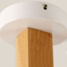 Macaron Light Fitting Bedroom Study Nordic Log Pendant Light