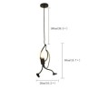 Little Man Shape Lamp Creative Light Bar Hallway Light Modern Simple Pendant Light