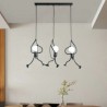 Individual Home Light Bar Bedroom Lamp Modern Pendant Light Creative Little Man Shape Lamp