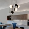 Creative Circle Shape Lamp Bedroom Dining Room Lighting Nordic Cluster Pendant Light