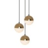 Modern Creative Round Shape Lamp Bedroom Dining Room Lighting Nordic Ball Cluster Pendant Light