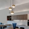 Modern Creative Round Shape Lamp Bedroom Dining Room Lighting Nordic Ball Cluster Pendant Light