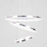 40+30+20cm Modern LED Pendant Light Acrylic 3 Rings Lamp