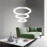 40+30+20cm Modern LED Pendant Light Acrylic 3 Rings Lamp