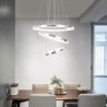 40+30+20cm Modern LED Pendant Light Acrylic 3 Rings Lamp