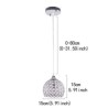 Aisle Hallway Balcony Lighting Crystal Pendant Light Modern Special Lamp