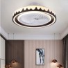 3 Speed Round LED Fan Ceiling Light Living Room Kids Room Light Fixture with Remote