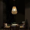 Bedside Bamboo Woven Pendant Light