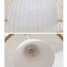 Hotel Hallway Bedside Lighting Modern Simple Downward Pendant Light Special Bamboo Pendant Light